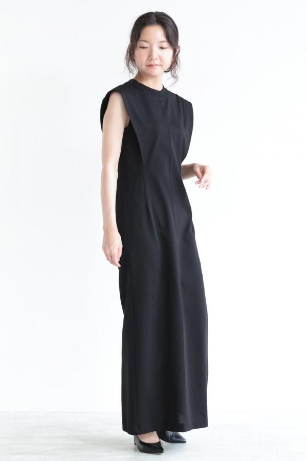 Mame Kurogouchi(マメ) Cotton Jersey Sleeveless Dress