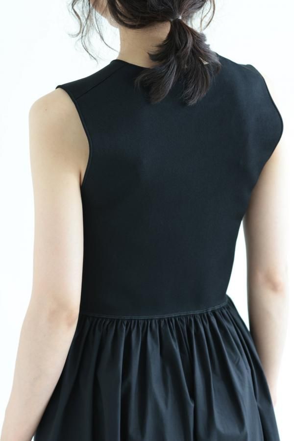 Theory(セオリー) GLOSSED POPLIN GREW NK C VOL DR - YAMAROKU