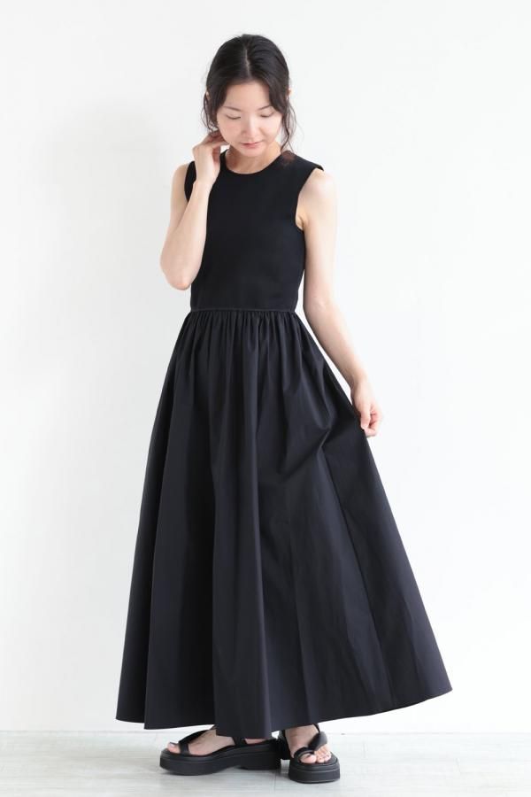 Theory(セオリー) GLOSSED POPLIN GREW NK C VOL DR - YAMAROKU