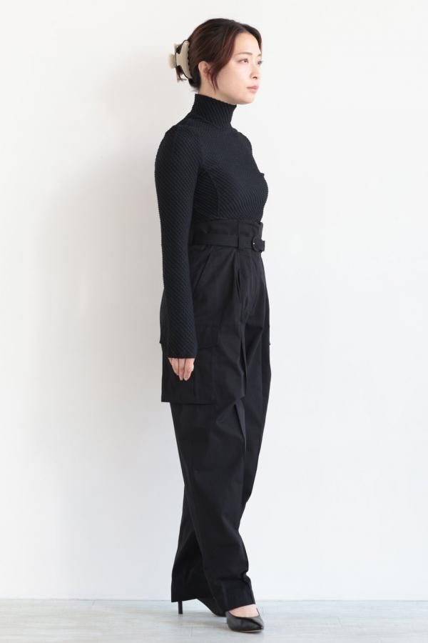 Mame Kurogouchi(マメ) Organic Cotton Twill High Waisted