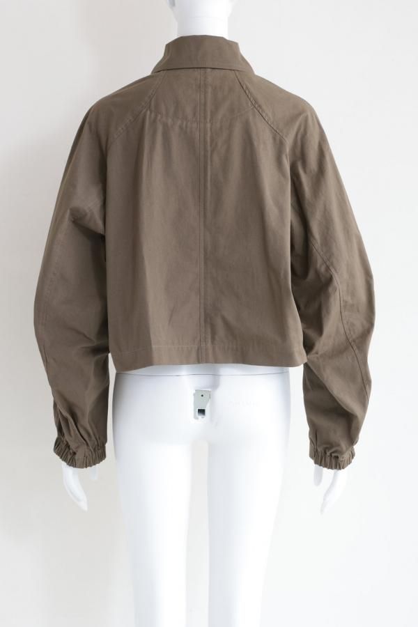 Mame Kurogouchi(マメ) Organic Cotton Twill Short Jacket
