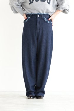 CEaRET FROM araara(å) Curve Denim Pants  navy