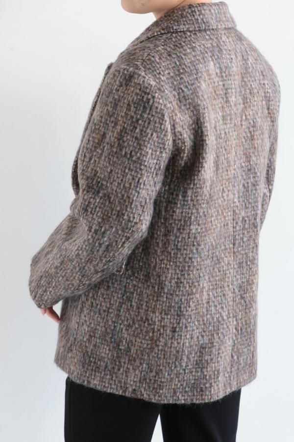 MACPHEE(マカフィ) モヘヤミックスシャギー ダブルブレスト MACPHEE(マカフィ) モヘヤミックスシャギー ダブルブレスト