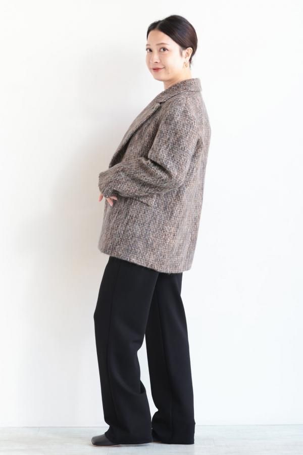 MACPHEE(マカフィ) モヘヤミックスシャギー ダブルブレスト MACPHEE(マカフィ) モヘヤミックスシャギー ダブルブレスト