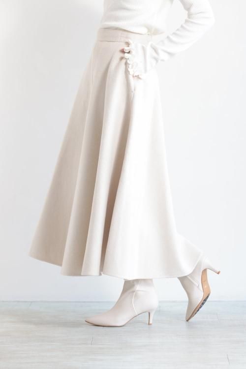 uncrave STANDARD(アンクレイヴ) リバー フレアスカート - YAMAROKU