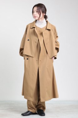 SIWALY fluid(꡼ե륤) UNISEX2way Trench Coat