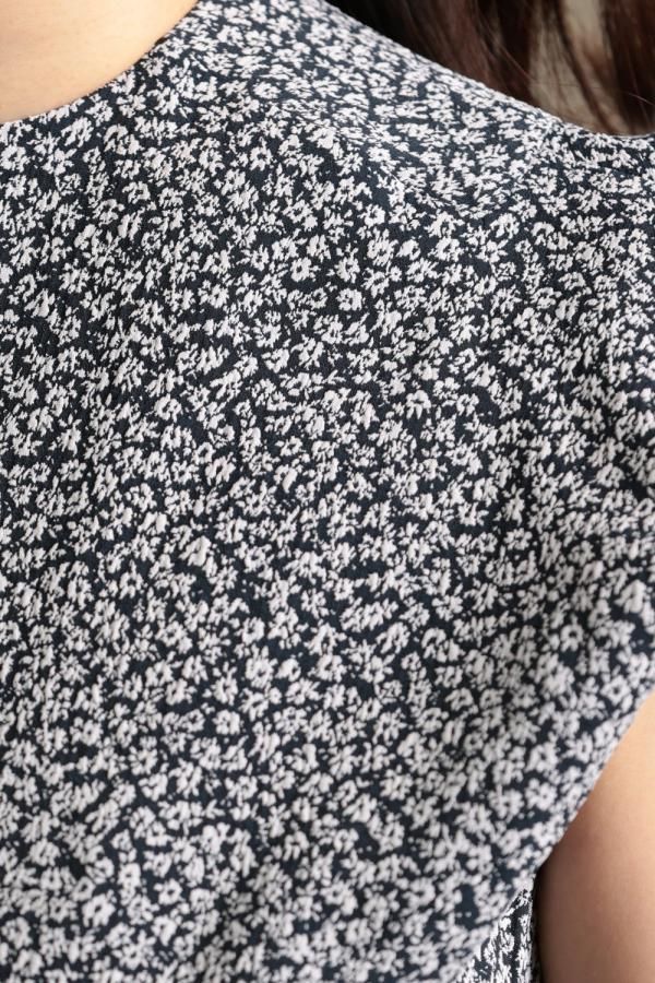 トップス MameKurogouchi Micro Floral Jacquard Top Mame Kurogouchi(マメ) Micro Floral Jacquard Top - YAMAROKU
