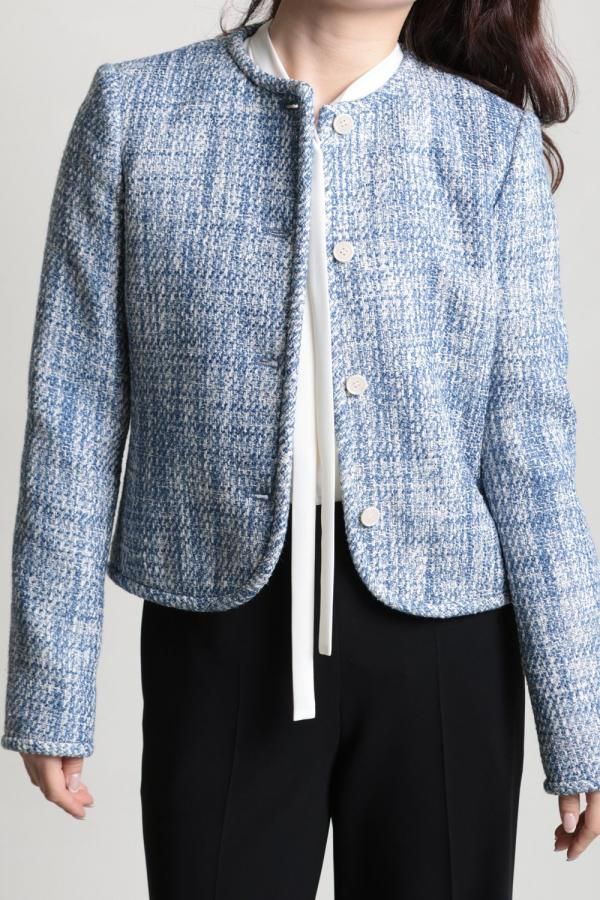 Theory(セオリー) WOVEN TWEED CN CLEAN JKT - YAMAROKU