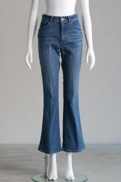 Mame Kurogouchi(ޥ) Stretch Cropped Flare Jeans