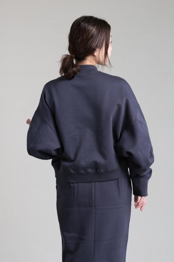 マメCording Embroidery Cropped Sweatshirt Mame Kurogouchi(マメ) Cording Embroidery Cropped Sweatshirt