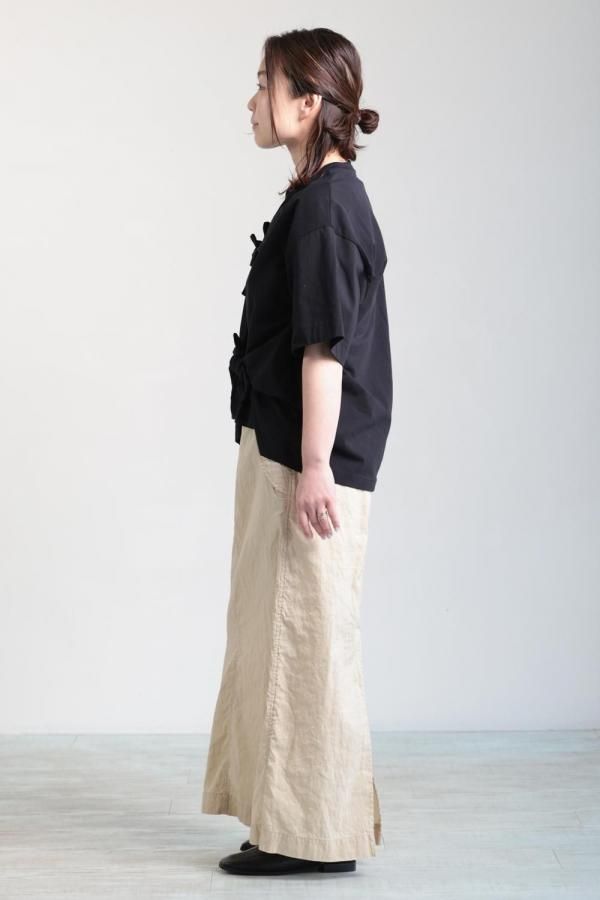 みーちゃん様MUVEIL リボンノットTシャツ ミュベール ホワイト 36 楽天市場】【MUVEIL】 リボンノットTシャツ ミュベール ホワイト