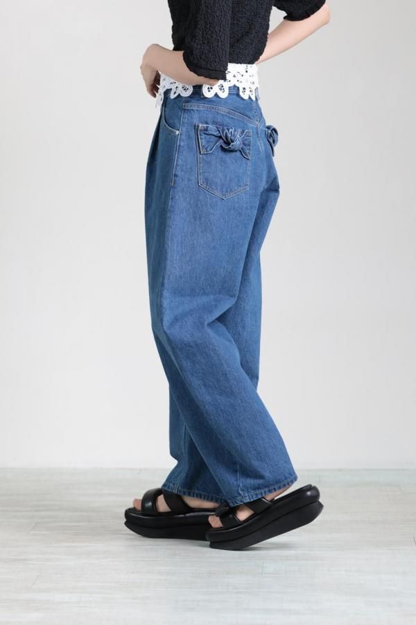 MUVEIL(ミュベール) MUVEIL×Dickies コラボデニムパンツ