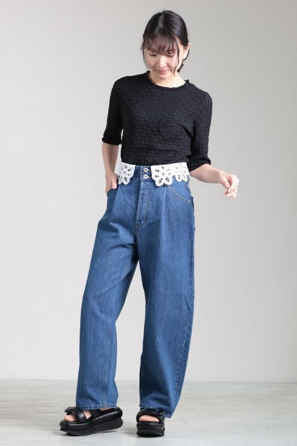 MUVEIL(ミュベール) MUVEIL×Dickies コラボデニムパンツ