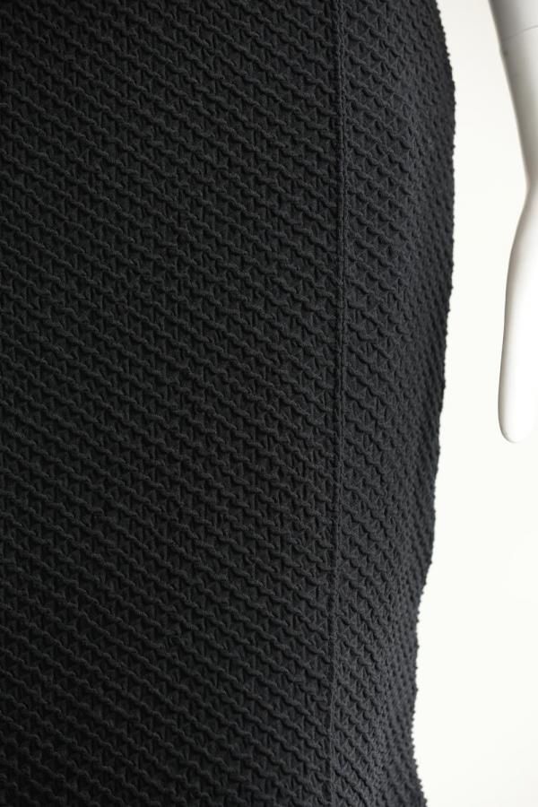 Mame Kurogouchi(マメ) Shirring Jersey Jacquard Flare Skirt