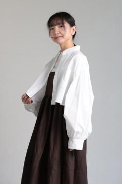 ELENDEEK(ǥ) CROPPED SH  O.WHT