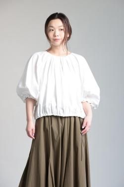 CEaRET FROM araara(å) Tuck Gather Tops
