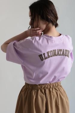 CEaRET FROM araara(å) Back Logo T-shirt  pink