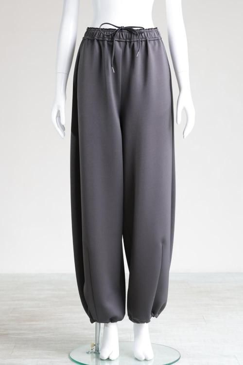 MOOLA KALAH(モーラカーラ) Jersey Curve Pants charcoalgray