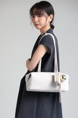 ELENDEEK(ǥ) FRINGE BOSTON BAG  IVY