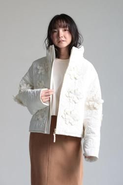 MUVEIL(ߥ١) ΩΥե㥱å  white