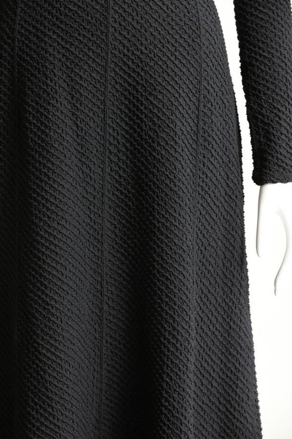 Mame Kurogouchi(マメ) Shirring Jersey Jacquard Dress