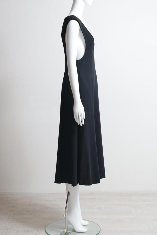 Mame Kurogouchi(マメ) Wool Venetian Flare Dress - YAMAROKU