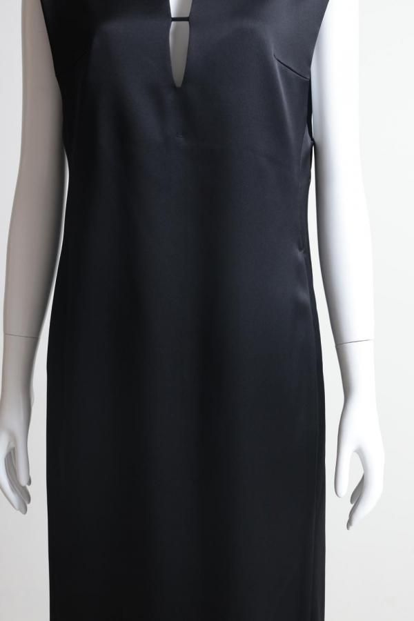 Mame Kurogouchi(マメ) Embossed Leather Motif Triacetate Dress