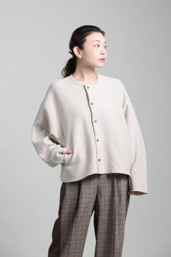 SIWALY fluid(꡼ե륤) Knit Short Jacket  off