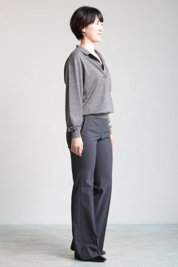 Theory(セオリー) Traceable Wool Flared Pant 4J - YAMAROKU