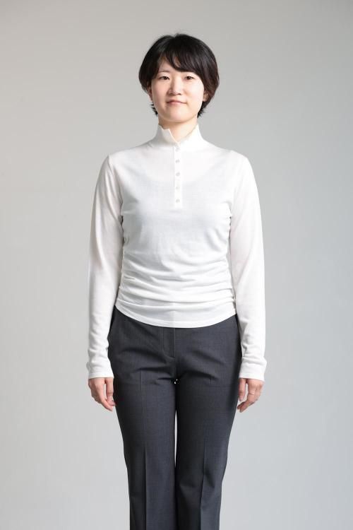 Theory(セオリー) Regal Wool Henley Sweater NewIvory