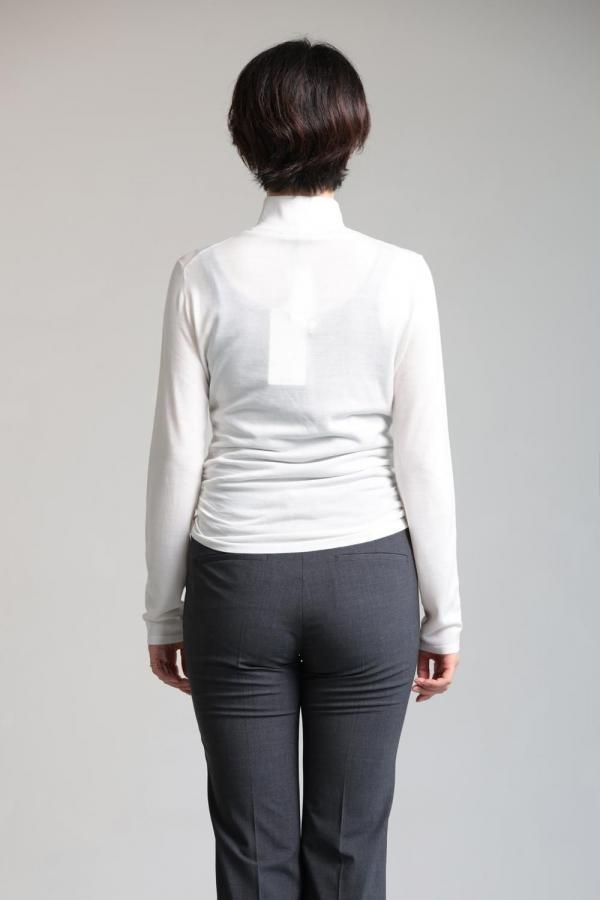 Theory(セオリー) Regal Wool Henley Sweater NewIvory - YAMAROKU