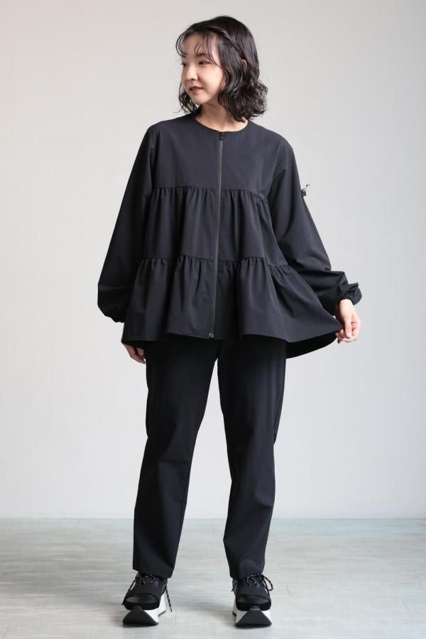 【レア】バイカラージャケット　ボーダーズアットバルコニー BORDERS at BALCONY(ボーダーズアットバルコニー) STRETCH