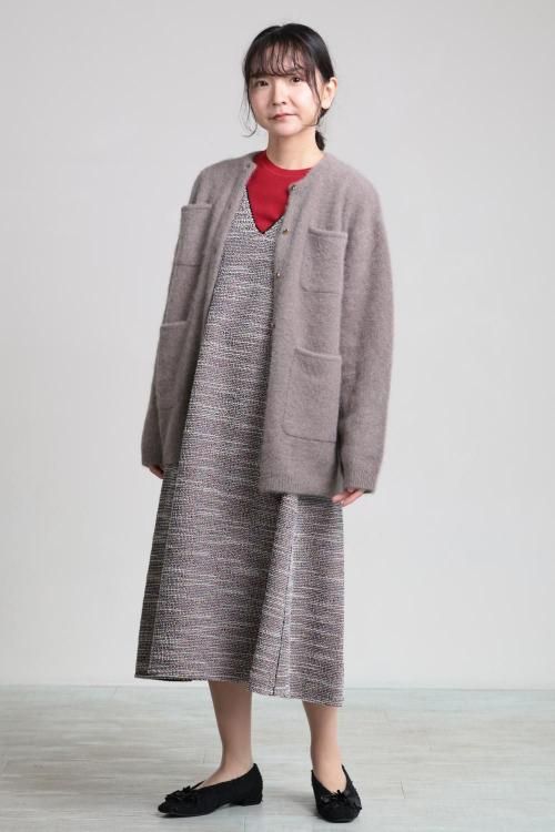 Theory(セオリー) ADMIRAL CREPE / LINDRAYIA B ノーカラージャケット