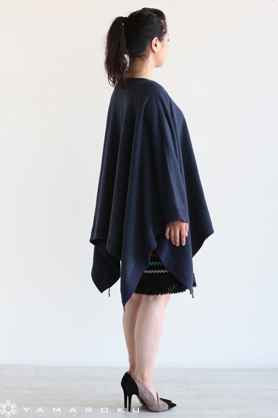 Laula(ラウラ) スウェットポンチョ NAVY | Laula（ラウラ）