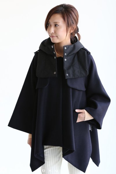 muller of yoshiokubo(ミュラーオブヨシオクボ) Combination hood cape