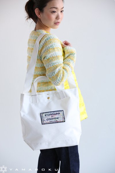 Coohem(コーヘン) STANDARD OF COOHEM TOTE(M) WHITE | Coohem（コーヘン）