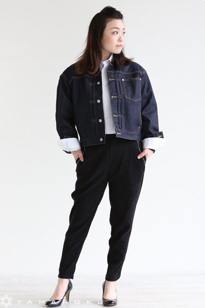 beautiful people(ビューティフルピープル) selvage denim cropped