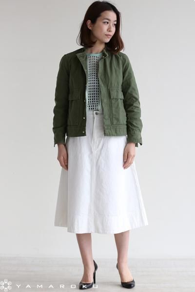 トゥモローランド、マカヒィージャケット TOMORROWLAND MACPHEE(マカフィ) BACK SATIN BAGGY ノーカラー
