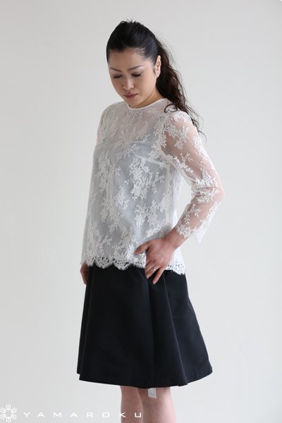 Bilitis dix-sept ans(ビリティス) Leaver Lace Blouse【2911-595