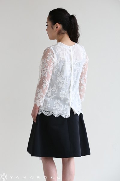 Bilitis dix-sept ans(ビリティス) Leaver Lace Blouse【2911-595