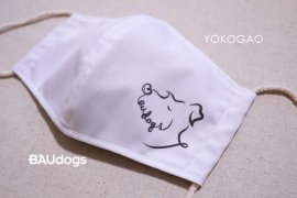●日本製●抗菌・抗ウイルス機能繊維加工【クレンゼ】マスク　YOKOGAO　黒