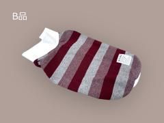 <img class='new_mark_img1' src='https://img.shop-pro.jp/img/new/icons1.gif' style='border:none;display:inline;margin:0px;padding:0px;width:auto;' />(B品)ラガーシャツ ラガーシャツ グレー×あずき マルチボーダー Mサイズ