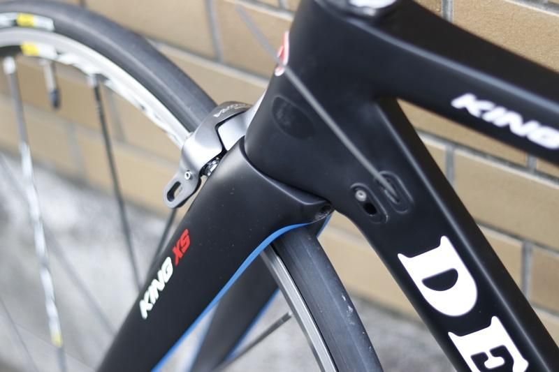 翌日発送可能】 バイチャリバザール  店DeRosa デローザ KING XS 2015 サイズ41.7SL 電動対応 軽量 国内限定カラー  フレームセット 美品 宇都宮店