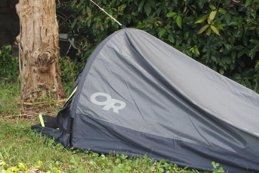 OR(アウトドアリサーチ) Helium Bivy Pewter（穴あき有り 