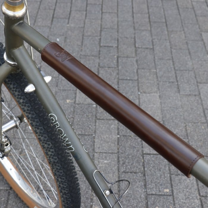 【 GROWN BIKE / グロウンバイク 】 LEATHER FRAME COVER 