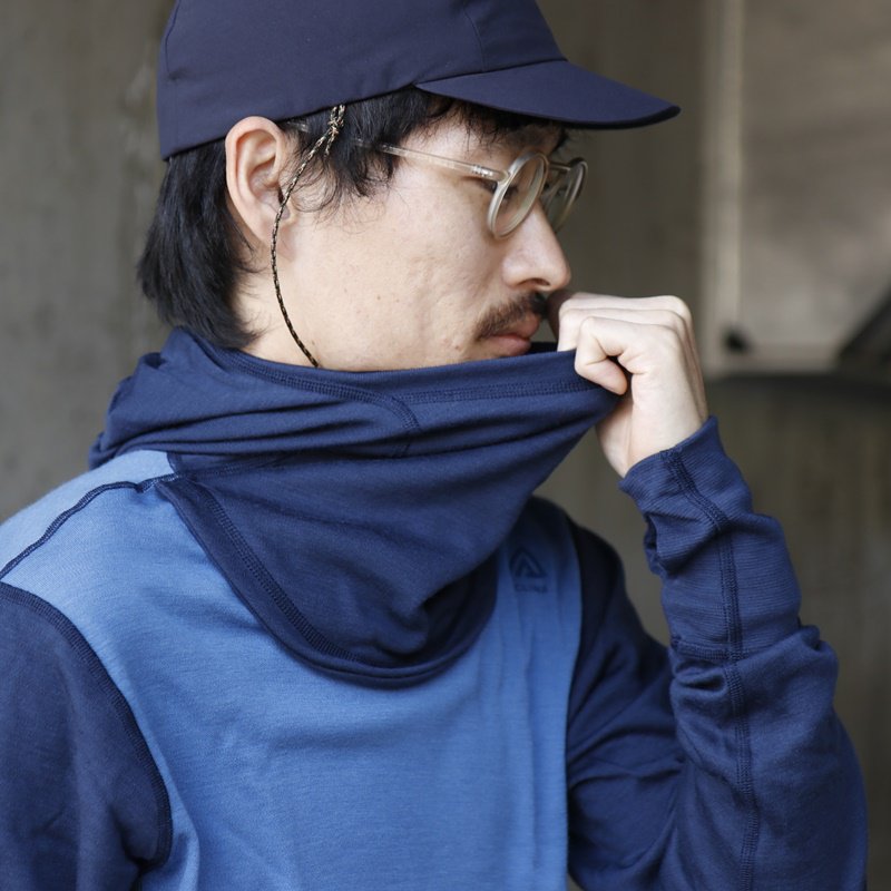 【在庫SALE / セール】【ACLIMA / アクリマ】 WarmWool Hood Sweater Men`s （ウォームウール フードセーター）  - 中古スポーツ車・中古自転車・新車 京都の自転車販売 オンラインショッピング| サイクルショップエイリン