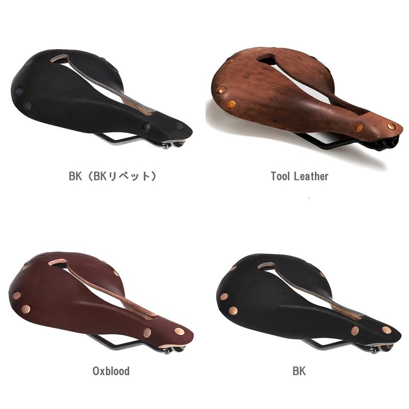 Selle Anatomica / セラアナトミカ 】 X1 Leather Saddle（BKレール