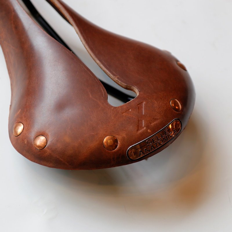 Selle Anatomica / セラアナトミカ 】 X1 Leather Saddle（BKレール