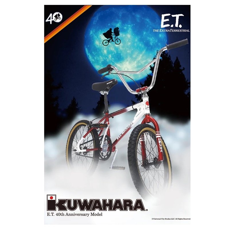 【KUWAHARA / クワハラ（桑原）】 E.T.40 Anniversary Poster 