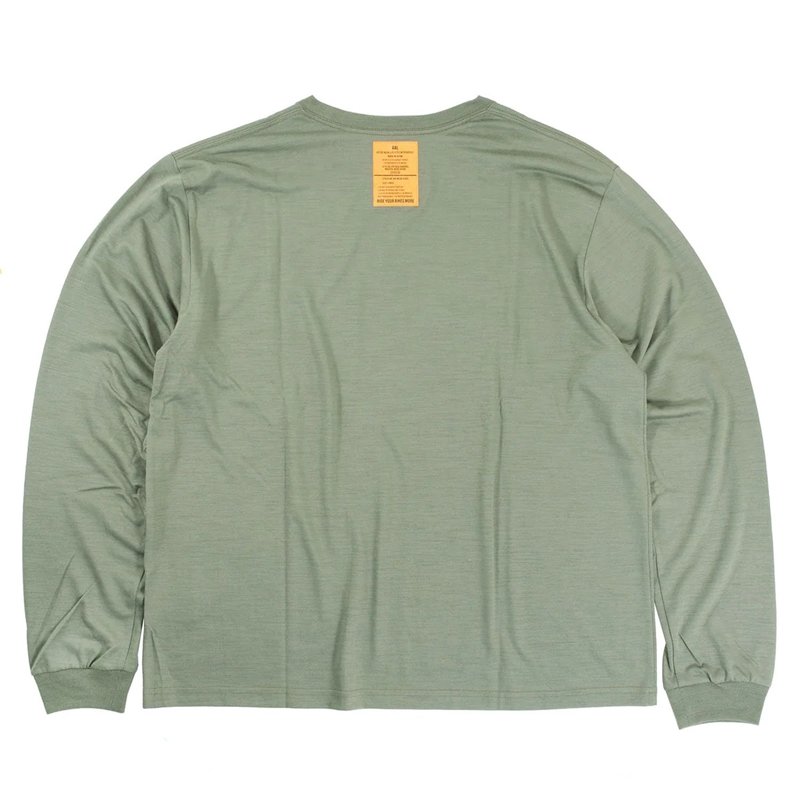 RAL / ラル】 Merino Wool Long Sleeve Tee (メリノウールロング